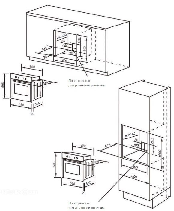 Электрический духовой шкаф midea mo78101cgw